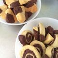 初心者こもり's cooksnap of when they made ◇簡単！うずまき＆千鳥クッキー◇.