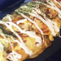 りょんち☆'s cooksnap of when they made 余った焼そばの粉でお好みﾗｲｽ.