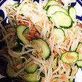 花花里's cooksnap of when they made もやしと鮭フレークのナムル風.