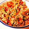 Ewoody's cooksnap of when they made 野菜たっぷり肉味噌とご飯をレタスに包んで.