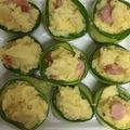 しゃ〜い's cooksnap of when they made きゅうりの器を活用しよう！マリネサラダ.