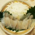 ちかどの's cooksnap of when they made キスの刺身.