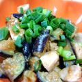 くしらねこ's cooksnap of when they made 茄子と鶏肉のピリ辛炒め.