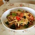 komutatata's cooksnap of when they made 麺の力（醤油味）DE生姜風味焼きそば♬.