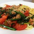 sbx2tm3's cooksnap of when they made トマトとニラのあんかけそば.