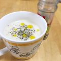 ひこくも's cooksnap of when they made あんにゃのライスミルク冷製スープ♡.