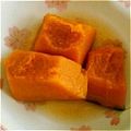 memepiko's cooksnap of when they made 簡単ピーラーで面取り☆かぼちゃの煮物.
