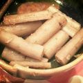 とぉもももも's cooksnap of when they made 炊飯機で急速炊き …✈ ごぼうの柔らか煮.