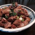こにゃんた's cooksnap of when they made 簡単！牛スジ肉とコンニャクの煮込み.