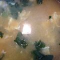 H♡S's cooksnap of when they made Caたっぷり！小松菜のかき玉お味噌汁.