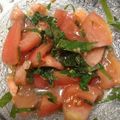 さやエンド's cooksnap of when they made トマトとシソだけ夏サラダ♪.