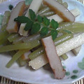 パンヤヒロ's cooksnap of when they made 春の定番♬ふきとさつま揚げの煮物.