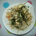 abumix's cooksnap of when they made 10分以内！もやしとちくわのマヨポン和え.