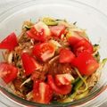 ょっぴぃ's cooksnap of when they made ゆで鶏で中華風春雨サラダ♪.