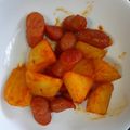 まちょんど's cooksnap of when they made ウインナーとじゃがいものケチャップ炒め.