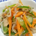 ナラベル's cooksnap of when they made もやしときゅうりの麺つゆさっぱり和え.