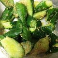 なるぴち's cooksnap of when they made ＊おつまみに＊胡瓜の胡麻和え＊.