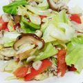 ミニマム（＾ω＾）'s cooksnap of when they made サッパリ！トマトとキャベツの炒め物.