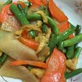どるりん's cooksnap of when they made 大根と野菜の彩り五目きんぴら.