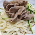 クックVKFAX2☆'s cooksnap of when they made 冷しゃぶうどん♪.