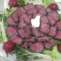 あちゃたけ's cooksnap of when they made キッチンタイマーで牛のたたき.