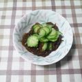 アタックひめちゃん's cooksnap of when they made もずくとキュウリの酢の物.