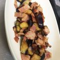 ことねん＊'s cooksnap of when they made 即席！茄子&ベーコン炒め.