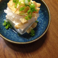 nagiにゃん's cooksnap of when they made かりかりお揚げとさっぱりおろしの冷奴★.