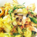 kyon711's cooksnap of when they made 素揚げちくわと白菜の旨旨サラダ.