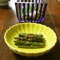 gingamom's cooksnap of when they made 漬けるだけ〜☆アスパラの醤油麹漬け.