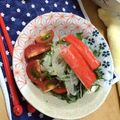 ともぱんたから's cooksnap of when they made 大葉かにかま冷奴.