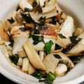 せきりな's cooksnap of when they made たまらない味！ エリンギの梅肉大葉合え。.