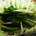 チロにゃんこ's cooksnap of when they made ほうれん草とえのき和え(お弁当の緑).