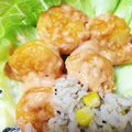 夕飯は６時です's cooksnap of when they made 大人の♥エビマヨ.