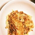 まる達's cooksnap of when they made 豆腐と長いものヘルシー海鮮お好み焼き.