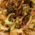 まる達's cooksnap of when they made 新玉葱と枝豆の天ぷら　超簡単私流.