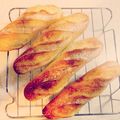 海のそばの201号室's cooksnap of when they made 必ずクープが開くバケット.