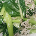 Safra's cooksnap of when they made 小松菜としらすのニンニク炒め.