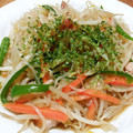 ほっそりくまさん's cooksnap of when they made 白滝ともやしの中華焼きそば.