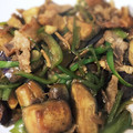 usagi1019's cooksnap of when they made 簡単☆豚肉とナスのしょうが炒め.