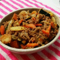 るらちゃん's cooksnap of when they made かぼちゃとひき肉の簡単うま煮.