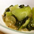 まーきー♪'s cooksnap of when they made 青梗菜とツナの炒め物.