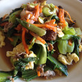 sachinchan's cooksnap of when they made 青梗菜と卵と豚肉の旨煮.