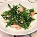 かのんぱ２'s cooksnap of when they made ニラとかにかまぼこの中華風酢の物.