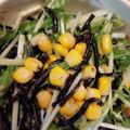 YUKI☆YUE's cooksnap of when they made 水菜とひじきのサラダ.