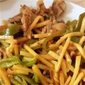 vegeking's cooksnap of when they made 簡単♪チンジャオロース♪.
