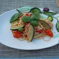 melmarilyn's cooksnap of when they made 揚げ茄子とパンチェッタとトマトのパスタ.