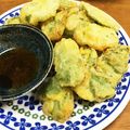 YUKIKI☆'s cooksnap of when they made 刺身こんにゃくの天ぷら.