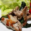 こざざざざ's cooksnap of when they made 豚deしそチーズ巻きカレー風味.