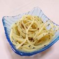 赤い電話's cooksnap of when they made お弁当にもぅ１品 ゆかりのパスタ.